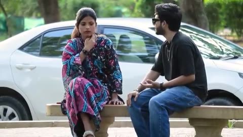 Girl in tension during prank too much painful 😒