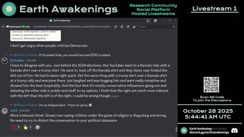 Earth Awakenings - Livestream 1 - #4111