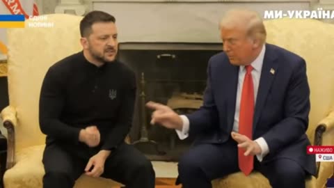 Trump started yelling at Zelensky on Live TV