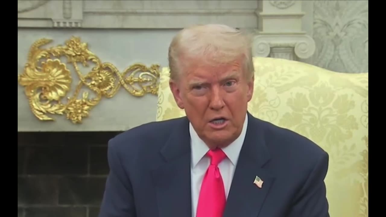 President Trump Hammers Chuck Schumer Over Hamas War On Israel