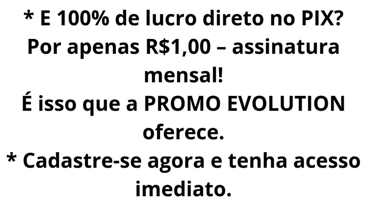 promo evolution 1,00
