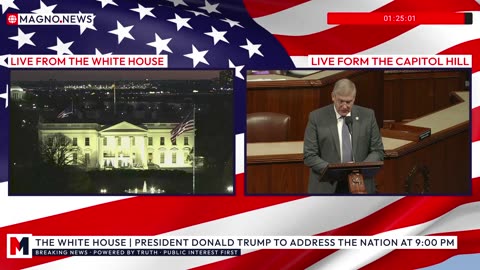 🇺🇸 BREAKING: President Trump Delivers an Address to The Nation from The White House [LIVE]