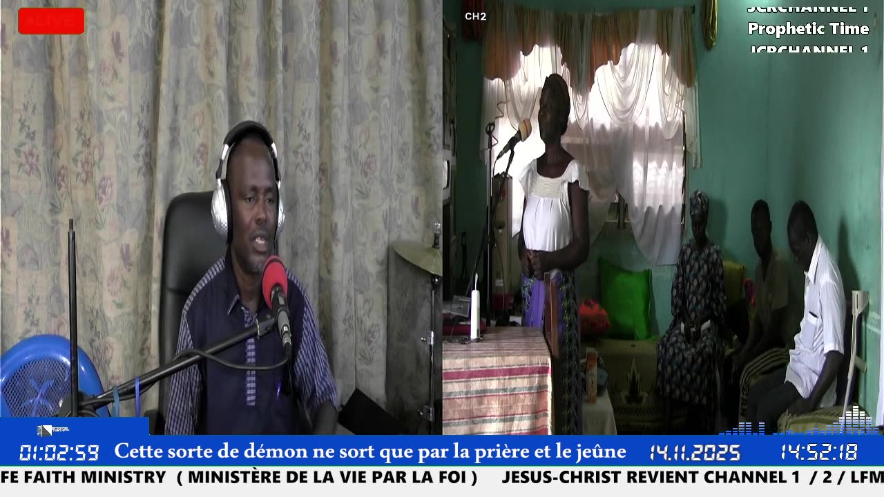 Jeûne et prière du 14 11 2025: 2ème partie 2 : Cette sorte de démon