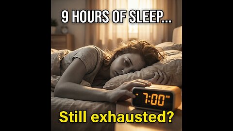 Why You Wake Up Tired: The Sleep-Metabolism Cycle Explained