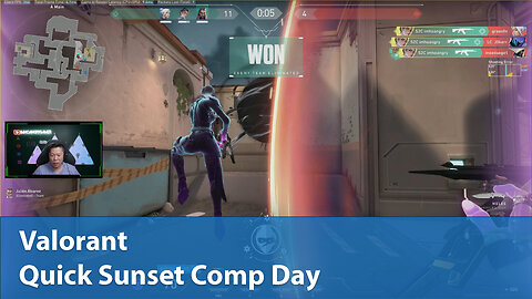 Quick Sunset Comp Day | Competitive 1W-1L | Valorant