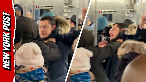 Jewish man choked on NYC subway in shocking video