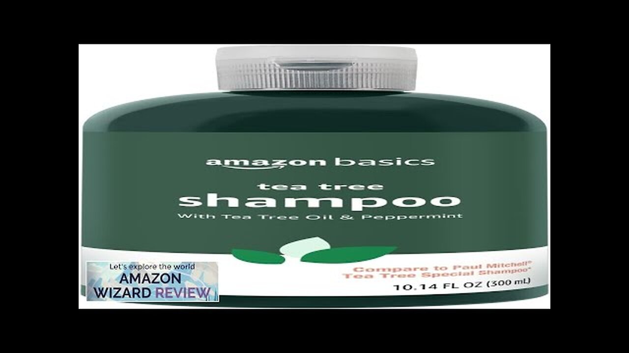 Amazon Basics Tea Tree Shampoo 10.14 Fl Oz Pack of 1 Review