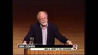 November 18, 2002 - WISH Report on DePauw Visit by Ice Cream Icons Ben & Jerry