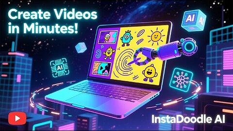 Turn Ideas into Videos Instantly with InstaDoodle AI | Full Demo + Review