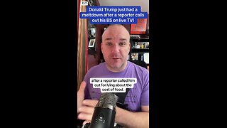 Donald Trump is going to try and lie his way through a recession.