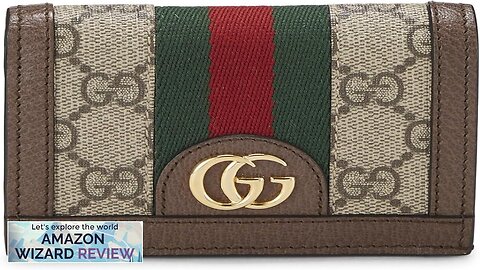 Gucci Pre-Loved Original GG Supreme Canvas Ophidia French Wallet BrownCompact Gucci Review