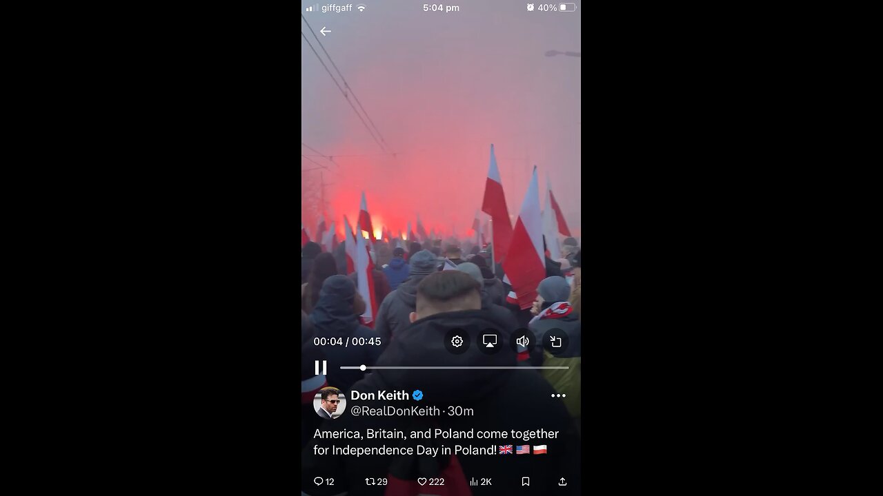 Independence Day in Poland 11/11/2025