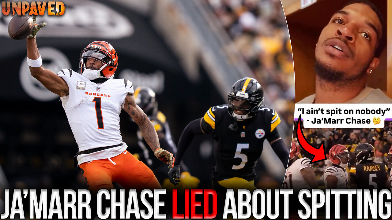 Ja'Marr Chase LIED About Spitting On Jalen Ramsey! | UNPAVED