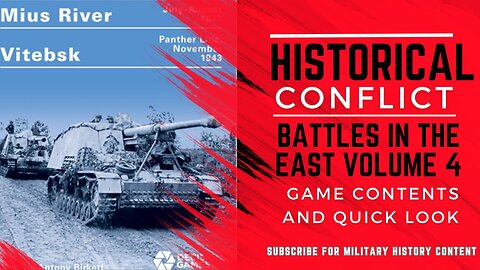 Battles in the East Volume 4: Game Contents, Rules and Quick Look (4k)