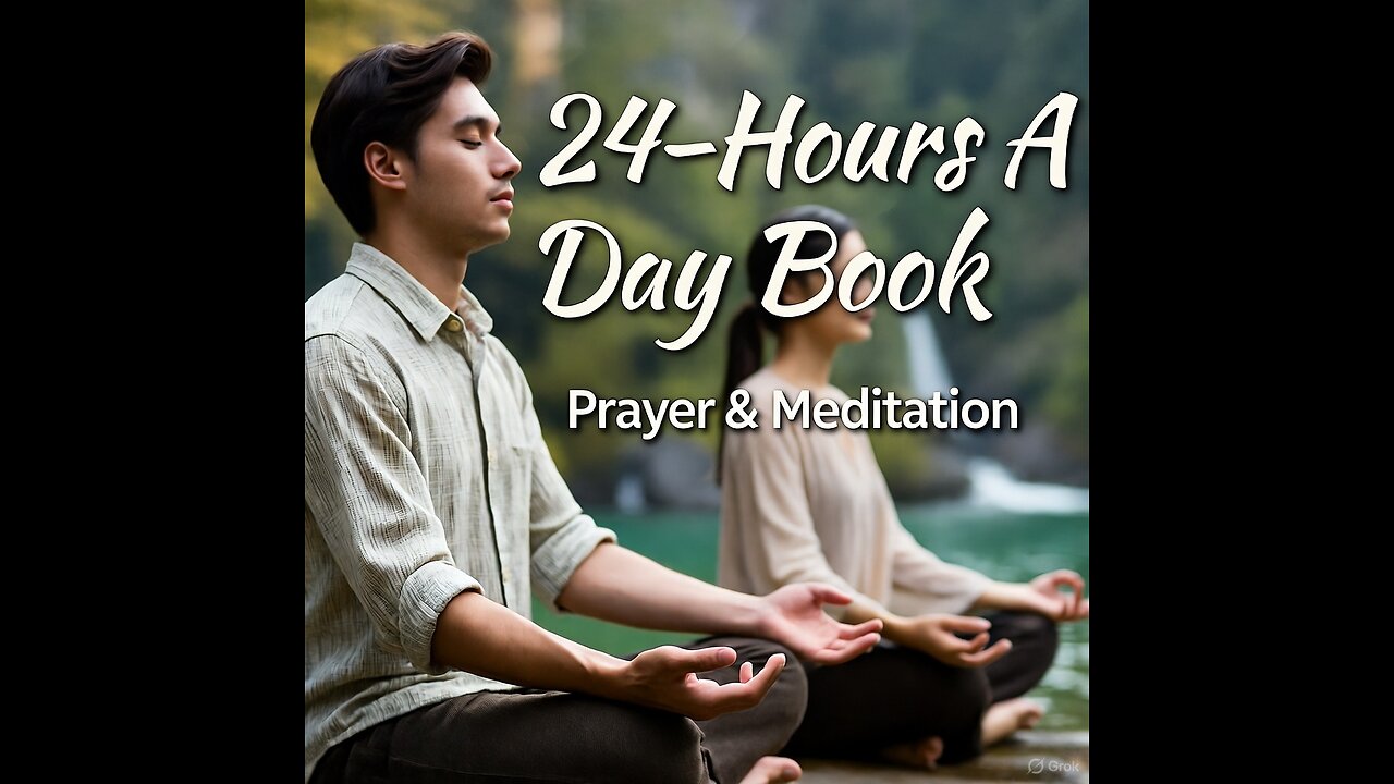 Twenty-Four Hours A Day Book– December 3 - Daily Reading - A.A. - Serenity Prayer & Meditation