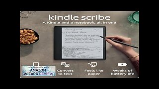 Amazon Kindle Scribe (16 GB) 10.2” 300 ppi Paperwhite display Review