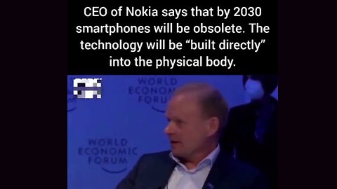 Nokia says all the sheeple will have brain chips by the year 2030.