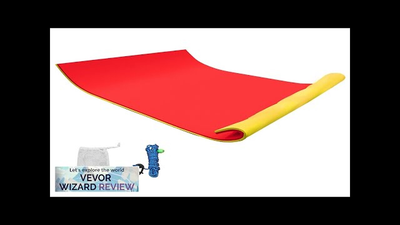 18×6Ft Water Pad Party Float with High Flotation Floating Foam Pad Review