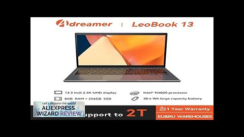 Adreamer LeoBook13 Laptop 8GB RAM 1TB SSD Computer 13.3-inch Intel Notebook 2560X1600 Review