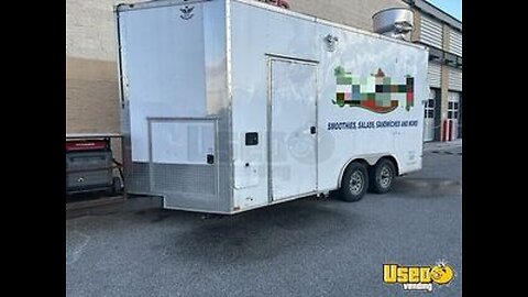 2020 8.5' x 16 Empire Kitchen Trailer with Fire Suppression System for Sale in Maryland!