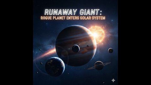 Jupiter sized Rogue Planet entering Our Solar System!