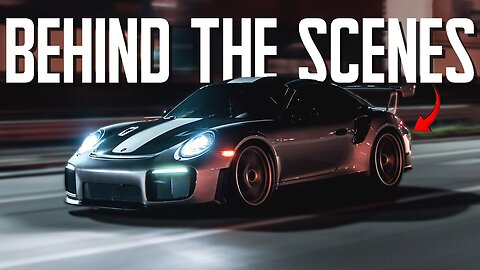 Photographing a Porsche GT2RS around Seattle! Behind The Scenes