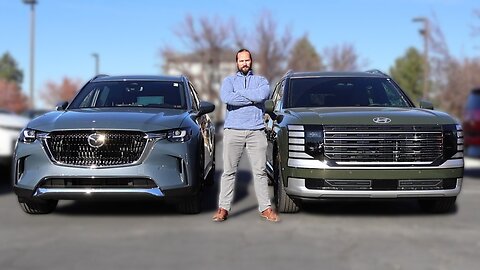 Hyundai BEAT Mazda?!? //2026 Mazda CX-90 vs 2026 Hyundai Palisade//