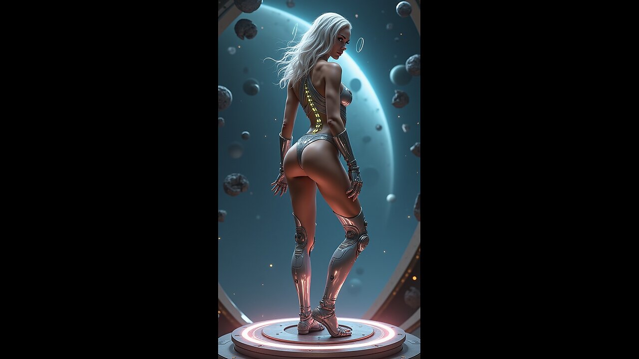 Celestial Sentinel of the Orbital Dawn.