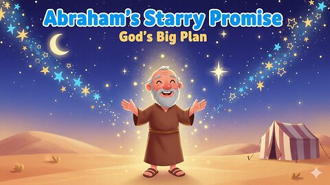 🌟 Abraham’s Starry Promise: God’s Big Plan!