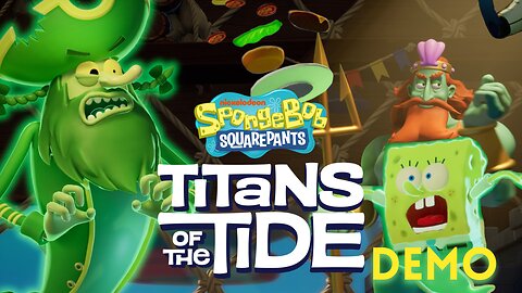 THE SPONGIEST GHOST - SpongeBob SquarePants: Titans of the Tide (DEMO)