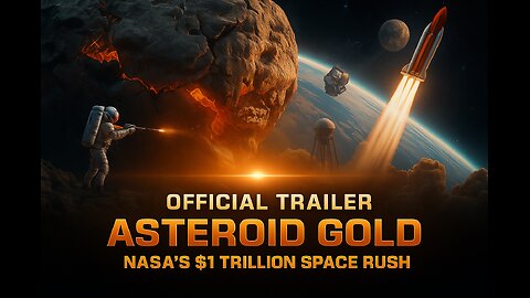 Asteroid Gold Official Trailer NASA’s $1 Trillion Space Rush