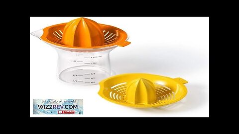 OXO Good Grips 2-in-1 Citrus Juicer Orange Review