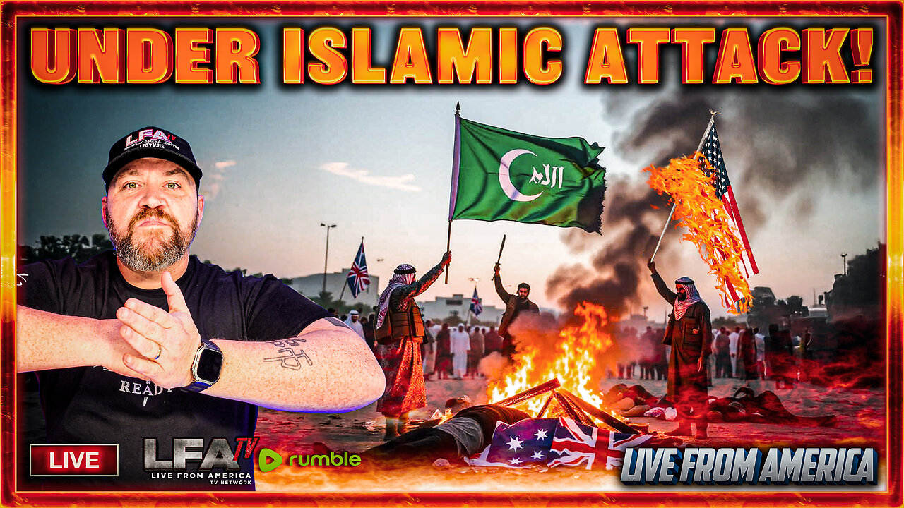 UNDER ISLAMIC ATTACK! | LIVE FROM AMERICA 12.15.25 11AM