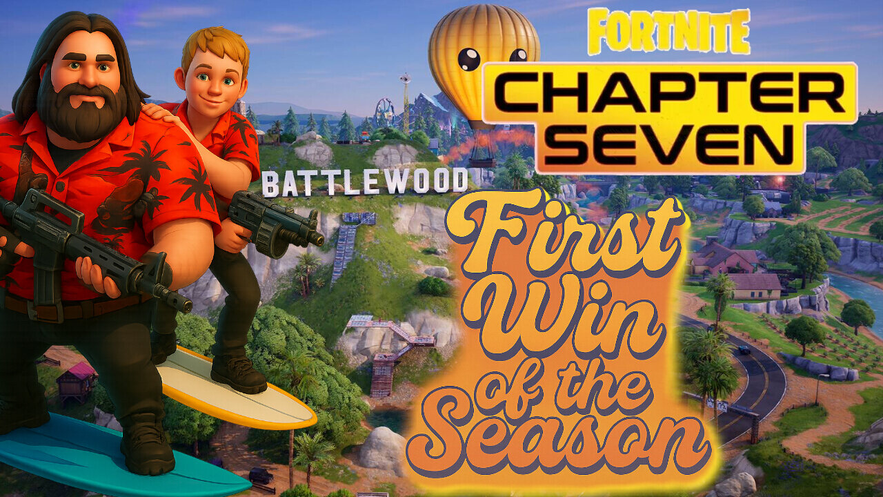 First Duo Win Of The Season! in Fortnite C7S1 (Just The Win)