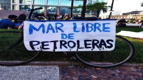 No a las petroleras - Más de 21.700 firmas contra la exploración petrolera en el mar uruguayo