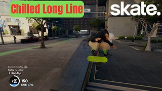 EA Skate. | Chilled Long Line | San Vansterdam | 4K