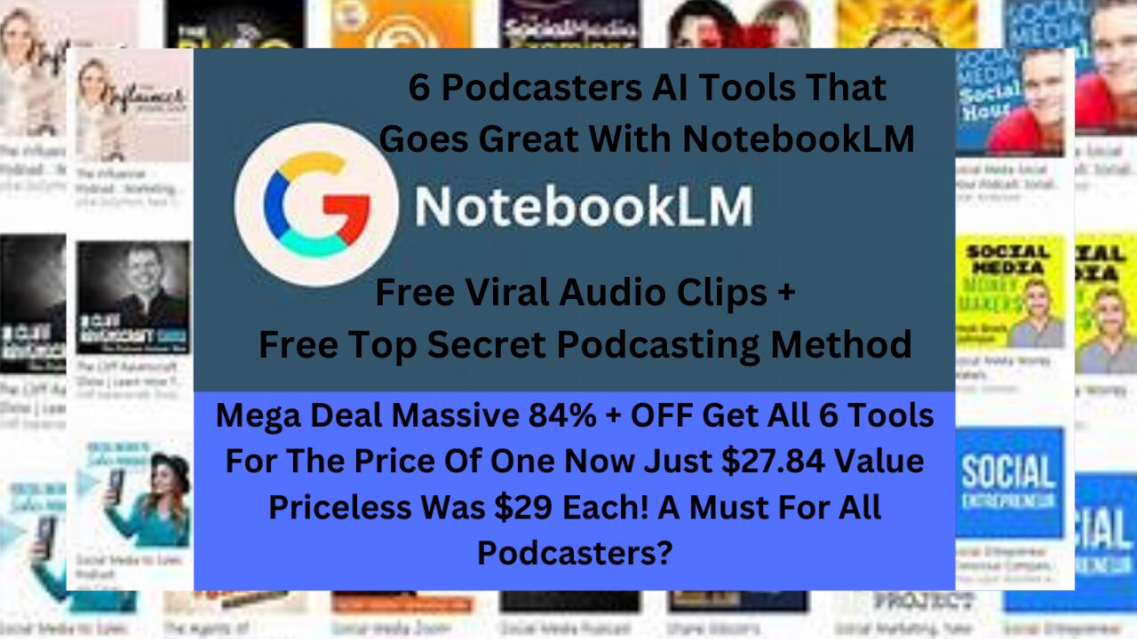 6 Podcasting AI Tools! Work Great With Google NotebookLM?