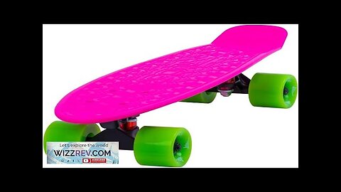 Flybar 22 Inch Kids Skateboard – Mini Cruiser Skateboards for Kids Ages Review