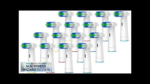 4/8/16 Pcs Piece Precision Replacement Toothbrush Heads Compatible with Oral-B Braun Review