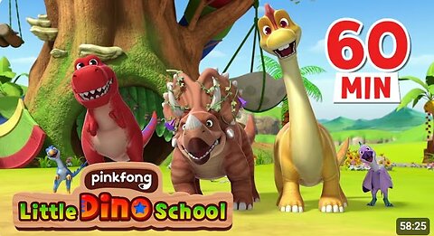 🦖🦕 Your friend Tyrannosaurus Rex + More! | Dinosaur Cartoon | Pinkfong Dinosaurs for Kids