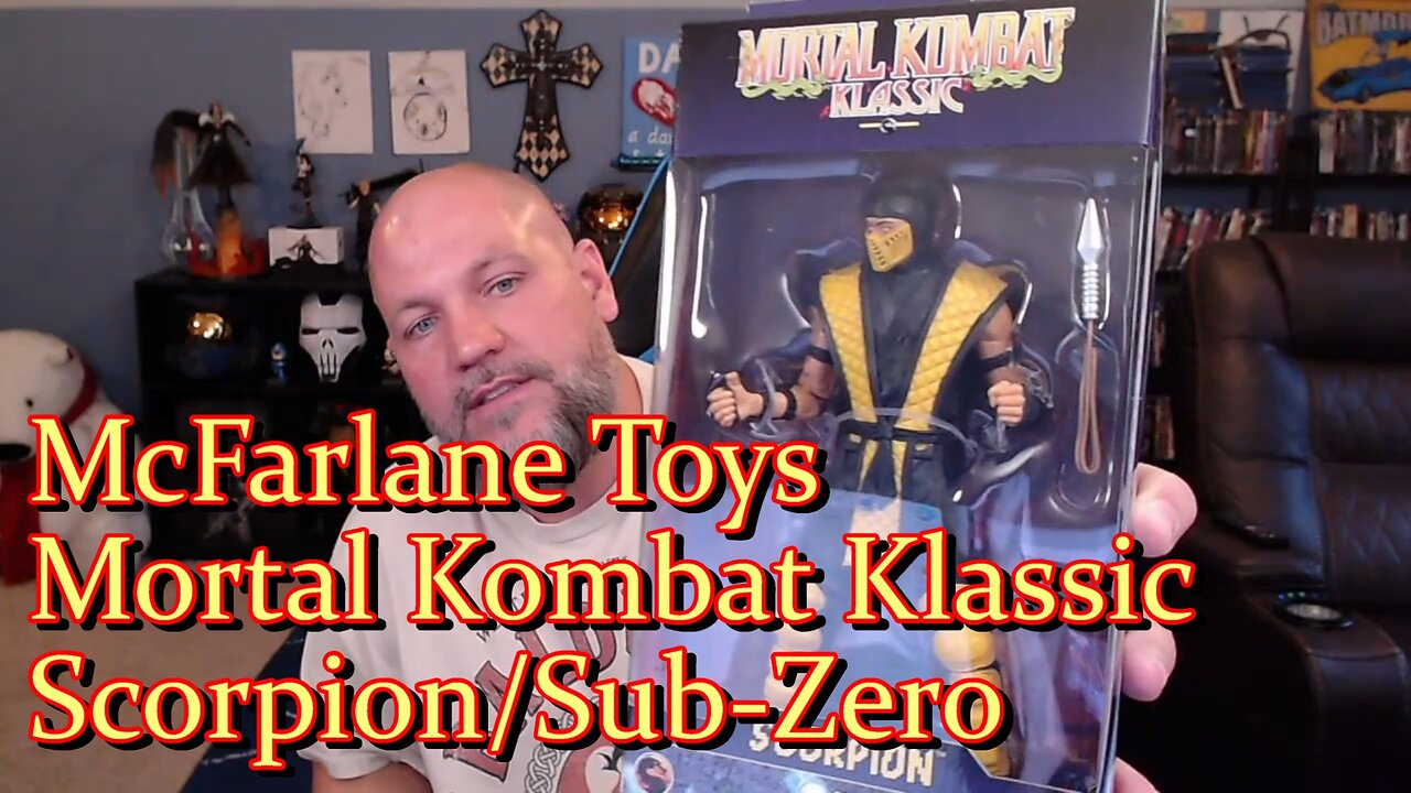 Remembering Mortal Kombat as I Look at McFarlane's Mortal Kombat Klassic Figures. #scorpion #subzero