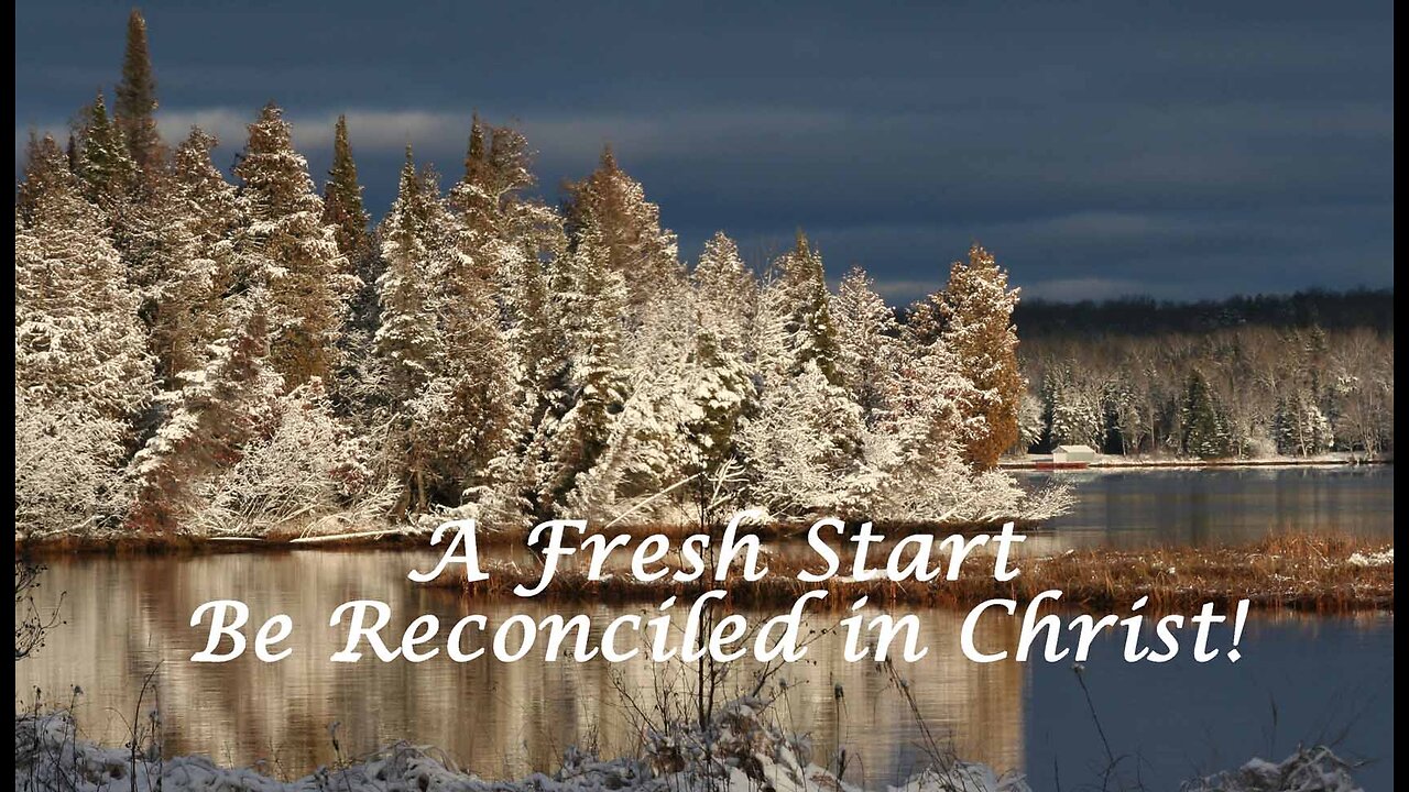 Reconciled In Christ!