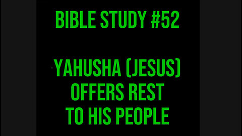 Good Evening 🌇 Bible Study #52 📖 Jesus Offers Rest To His People #deaf #asl #signlanguage