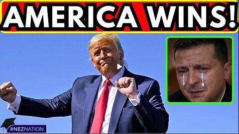 🚨President Trump DESERVES The Nobel Peace Prize For THIS!!! Zelensky Caves & Ukraine War Is ENDING.