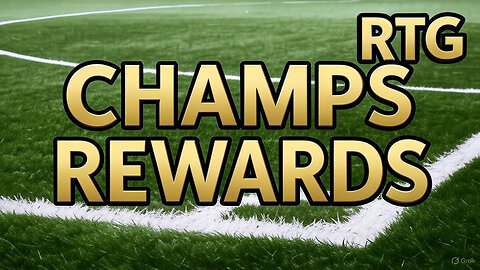 Updated CHAMPS REWARDS! PC RTG