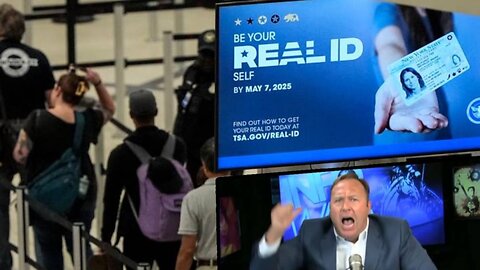 Alex Jones Exposes The True Purpose Of The Real ID In 2009