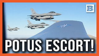 PRESIDENTIAL ESCORT! Egyptian F-16's Escort POTUS to Peace Agreement Signing