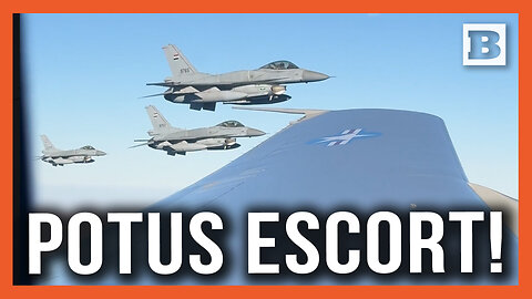 PRESIDENTIAL ESCORT! Egyptian F-16's Escort POTUS to Peace Agreement Signing