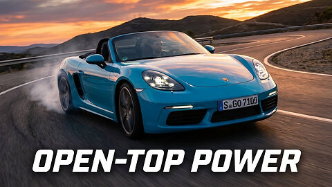 Porsche 718 Boxster S Explained | Open-Top Performance Perfected 🏁
