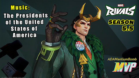 INSANE Loki Presidential MVP! Season 5.5 God of Mischief Gameplay | Marvel Rivals